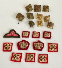 10 British Army Epaulette Pips