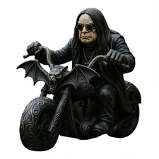 Retro Ozzy Motorcycle Rider