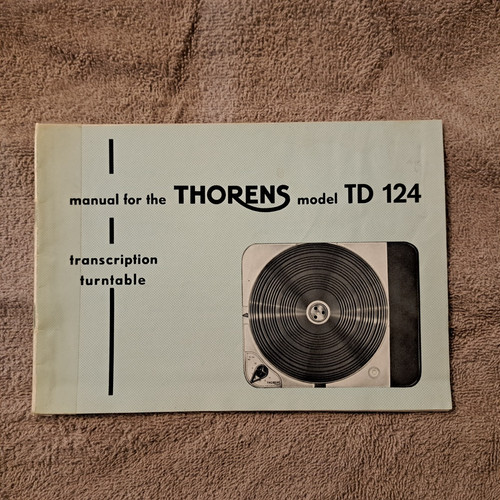 Thorens turntable model 124 - thorens,