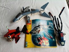 LEGO CREATOR: Deep Sea Predators (4506). All Parts + Instructions. No Box.