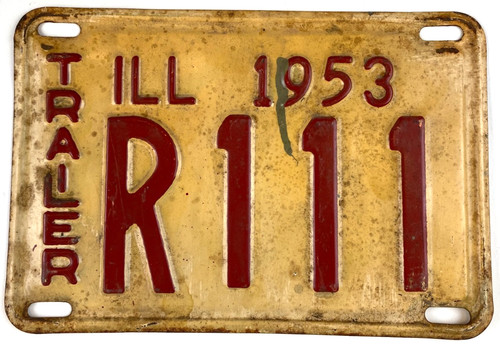Vintage illinois 1953 trailer - illinois,