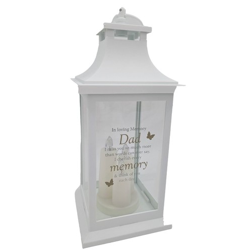 Dad memorial led lantern - memorial,
