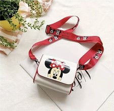 Disney Micky Minnie Mouse Crossbody Shoulder Bag - Girls Gift Idea Kawaii Cute