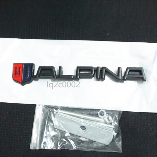 Black matte alpina - alpina, metal