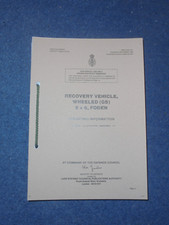 British Army Foden 6x6