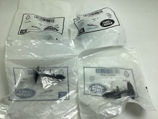 Jaguar F Pace XE XF 4x Black Plastic Bumper Front Centre Cover Rivets Genuine