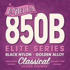 La Bella 850B Golden Concert Black, Classical strings, Medium Tension