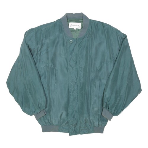 Silkbeauty womens green jacket - silkbeauty,