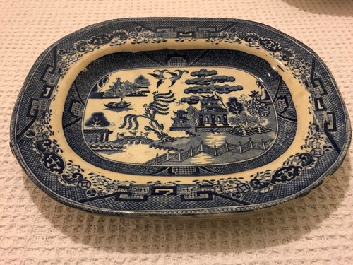 Antique willow pattern medium - willow,