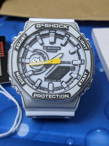 Casio shock 110c 7a white - g-shock, ga-110c-7a