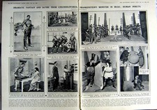 Original Old Vintage Print