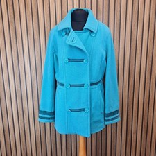 Boden Green Coat Overcoat UK