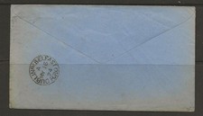 d13 GB RAILWAY 1874 cover pmk MANCHESTER/498/N Duplux w/ DUBLIN & BELFAST RPO