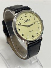 Reflex Quartz Watch - New Black Leather Strap
