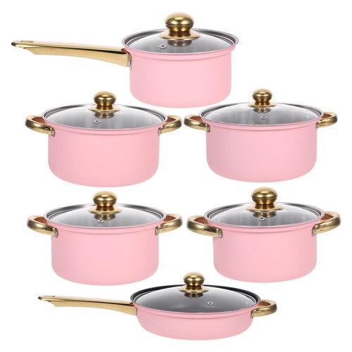 12pcs cookware set pan pot - 12pcs,