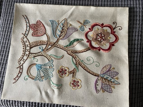 Vintage jacobean style floral - vintage,