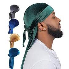 Premium Velvet Durag for Men &