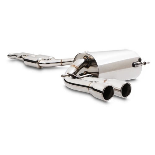 Cat back resonated exhaust - back,