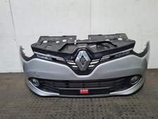 RENAULT CLIO IV PHASE 1 2014 FRONT BUMPER 5 DOOR HATCHBACK SILVER 601983819R