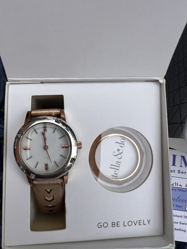 Stella dot ladies watch gold - &,