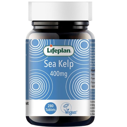 Lifeplan sea kelp 400mg rich - lifeplan,