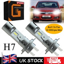 For Vauxhall Vectra C - 2x H7 Led Headlights Bulbs Conversion Kit 6000k White Z7