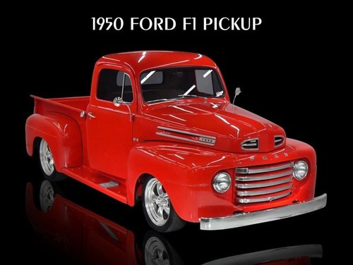1950 ford pickup - ford, truck