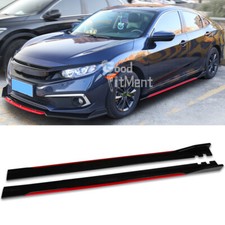 2m Red Trim Side Skirts
