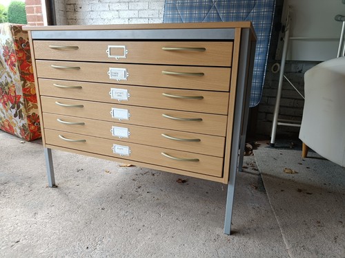 Plan chest 6 drawer - chest,,