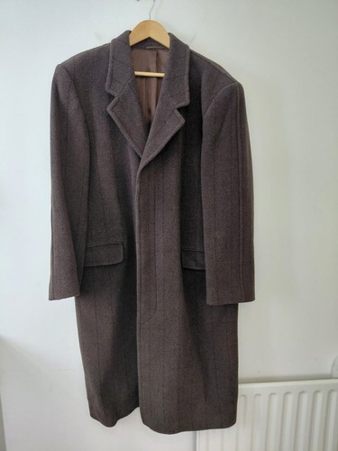 Crombie burton coat brown - coat,