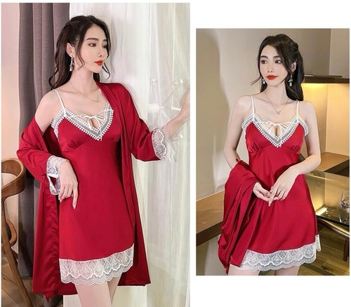 Women satin lace - satin,