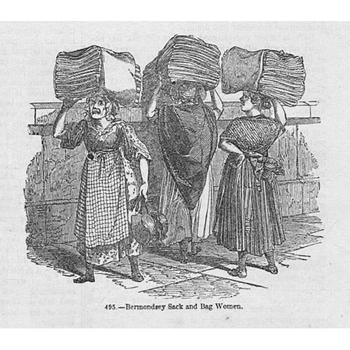 Bermondsey sack and bag - and,