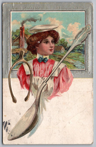 C1910 victorian chef with - -,