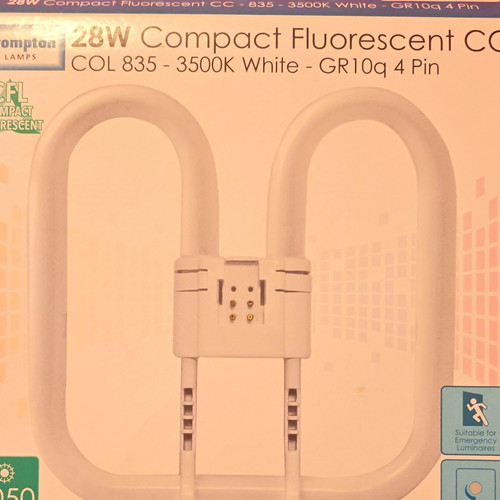 Crompton lamps 28w cfl 835 - crompton, cc
