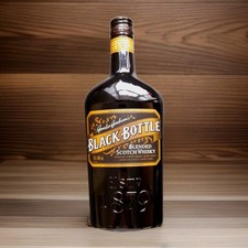 Empty Bottle Of Black Bottle Whisky ? Collectable, Display, Man Cave.