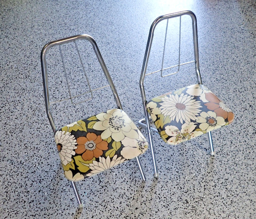 Rare vintage retro floral - vintage,
