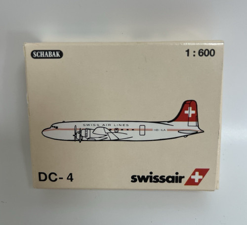 Schabak swissair douglas 4 - schabak, dc-4