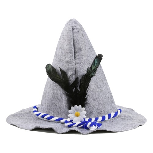 Oktoberfest felt grey bavarian - oktoberfest,