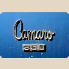 Chevy Camaro 350 Badge