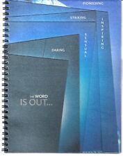 Renault Avantime 3.0 V6 24v 2001 UK & Export Markets Spiral Bound Sales Brochure