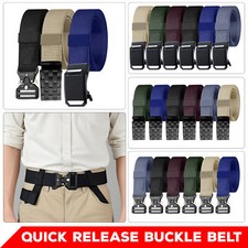 Webbing Belts Unisex Army