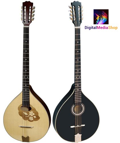 Irish bouzouki solid - bouzouki,, wood