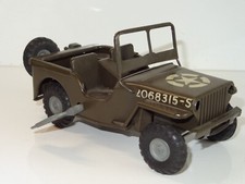 TRIANG MINIC 208M US ARMY MILITARY LARGE SCALE JEEP  No2 (405)