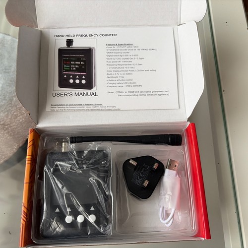 Portable frequency counter - frequency,