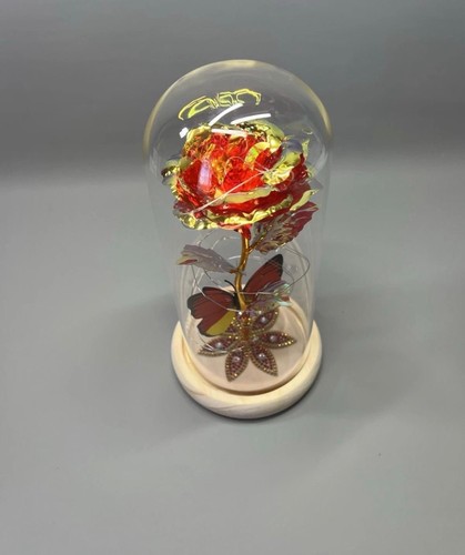 Galaxy colorful rose crystal - galaxy,
