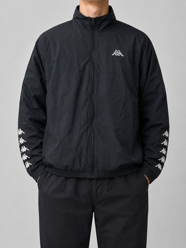 Kappa track jacket black - jacket,