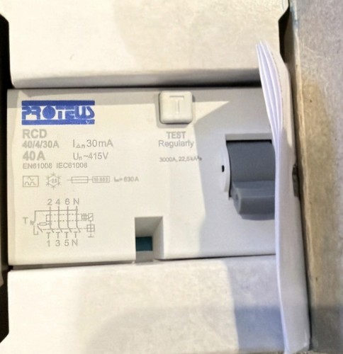 Amp triple pole phase - 40, 3-phase