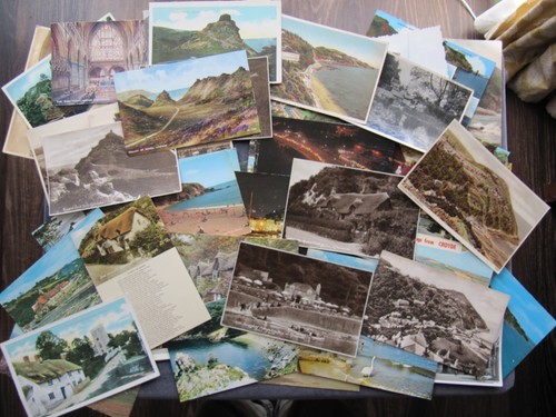 Old postcards devon - 50,