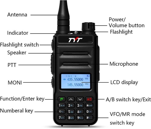 Tyt uv88 vhf uhf portable - th-uv88,