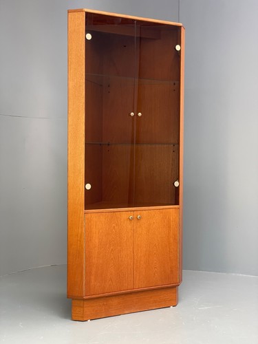 Vintage teak corner - corner, cabinet